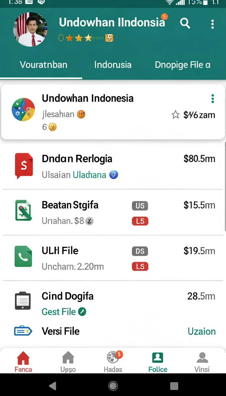 Tampilan utama aplikasi Aplikasi hokivip Resmi: Download dan Instalasi yang intuitif dan efisien.