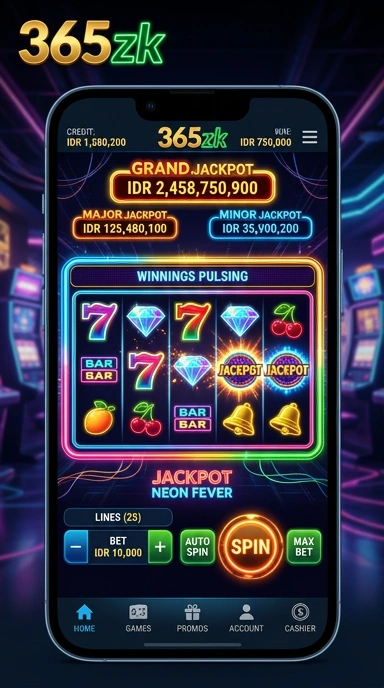 Tampilan utama aplikasi Aplikasi hiwin777 Resmi dan Terpercaya di Android yang intuitif dan efisien.