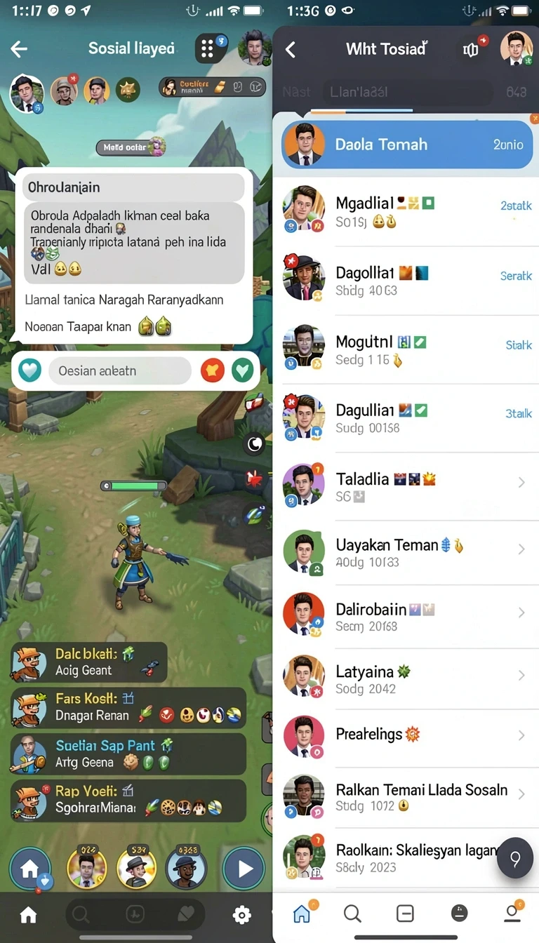 Tampilan utama aplikasi Aplikasi surga55 Resmi dan Terpercaya di Android yang intuitif dan efisien.